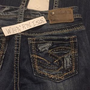 Reduced⭐️⭐️Silver Jeans